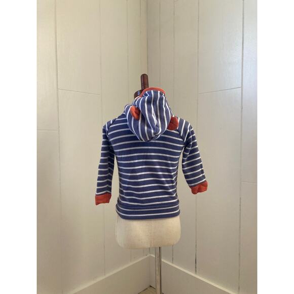 Purl Lamb The Hoody Company Striped Pullover Hoodie, Size 12-18M - Picture 4 of 6